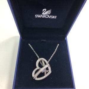 Swarovski 3D Heart Etera Pendant necklace